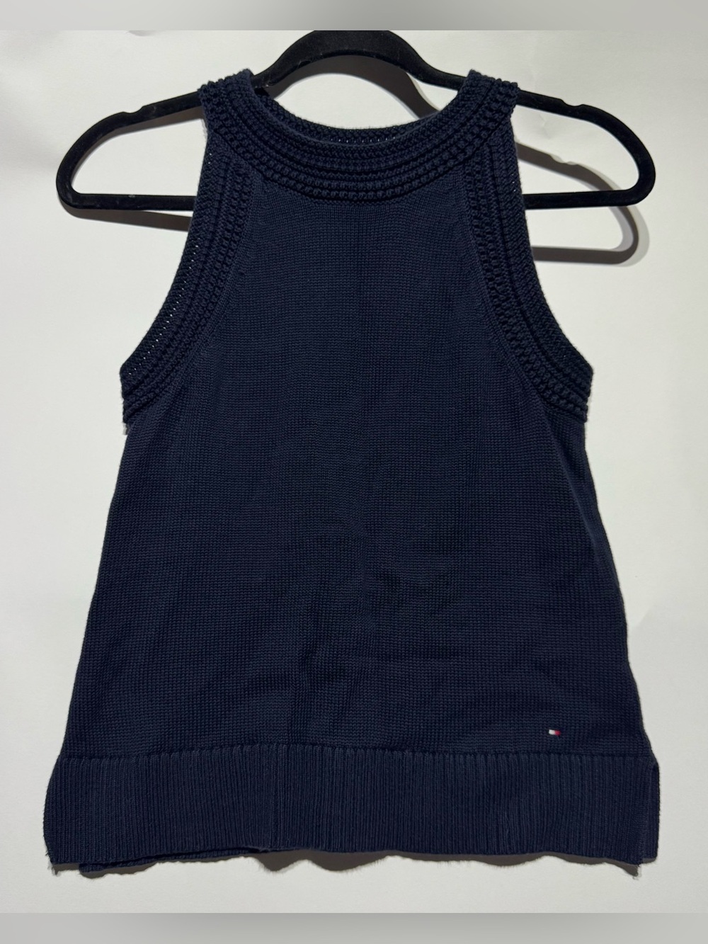 Tommy Hilfigure Blue Corchet Tank